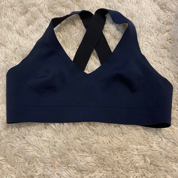Navy Athleta Bra - Picture 3 of 3